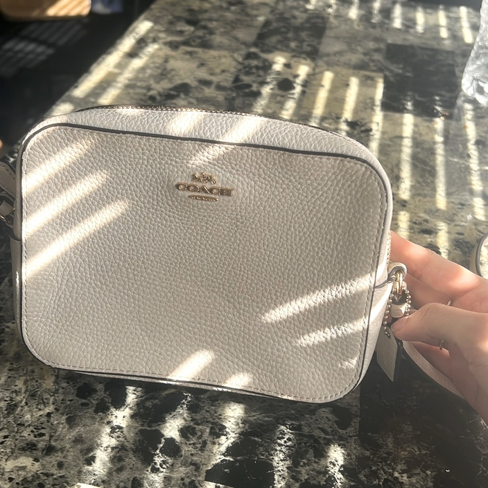 White Coach crossbody bag